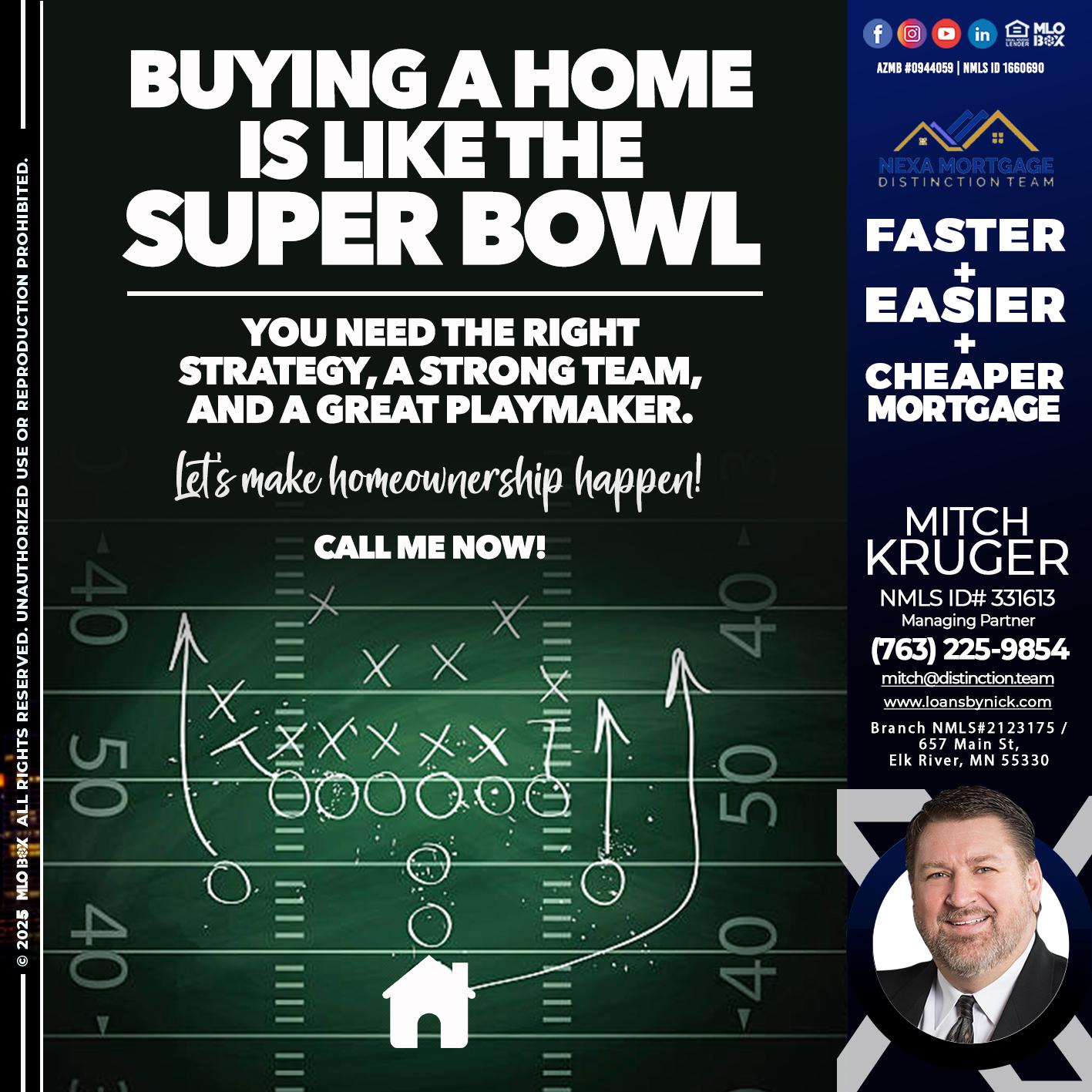 BUYING A HOME - Nicholas Kruger -Loan Officer