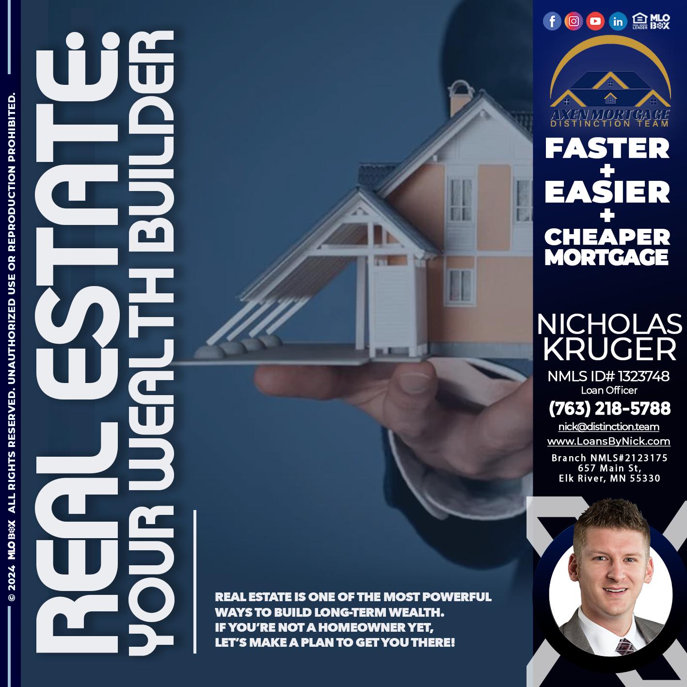 REAL ESTATE FIXED - Nicholas Kruger -Loan Officer
