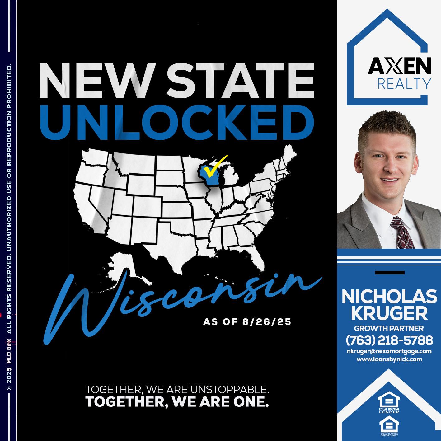WISCONSIN - Nicholas Kruger -Loan Officer