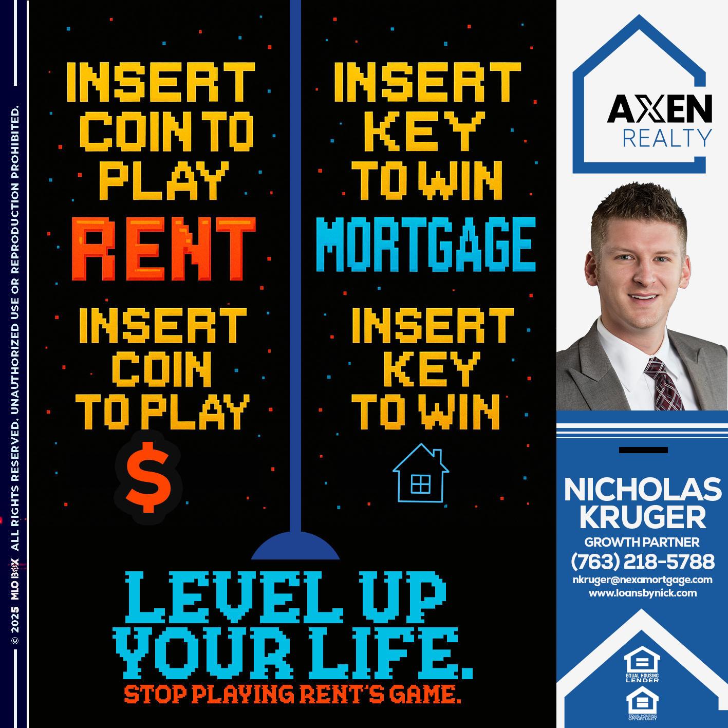 INSERT COIN - Nicholas Kruger -Loan Officer