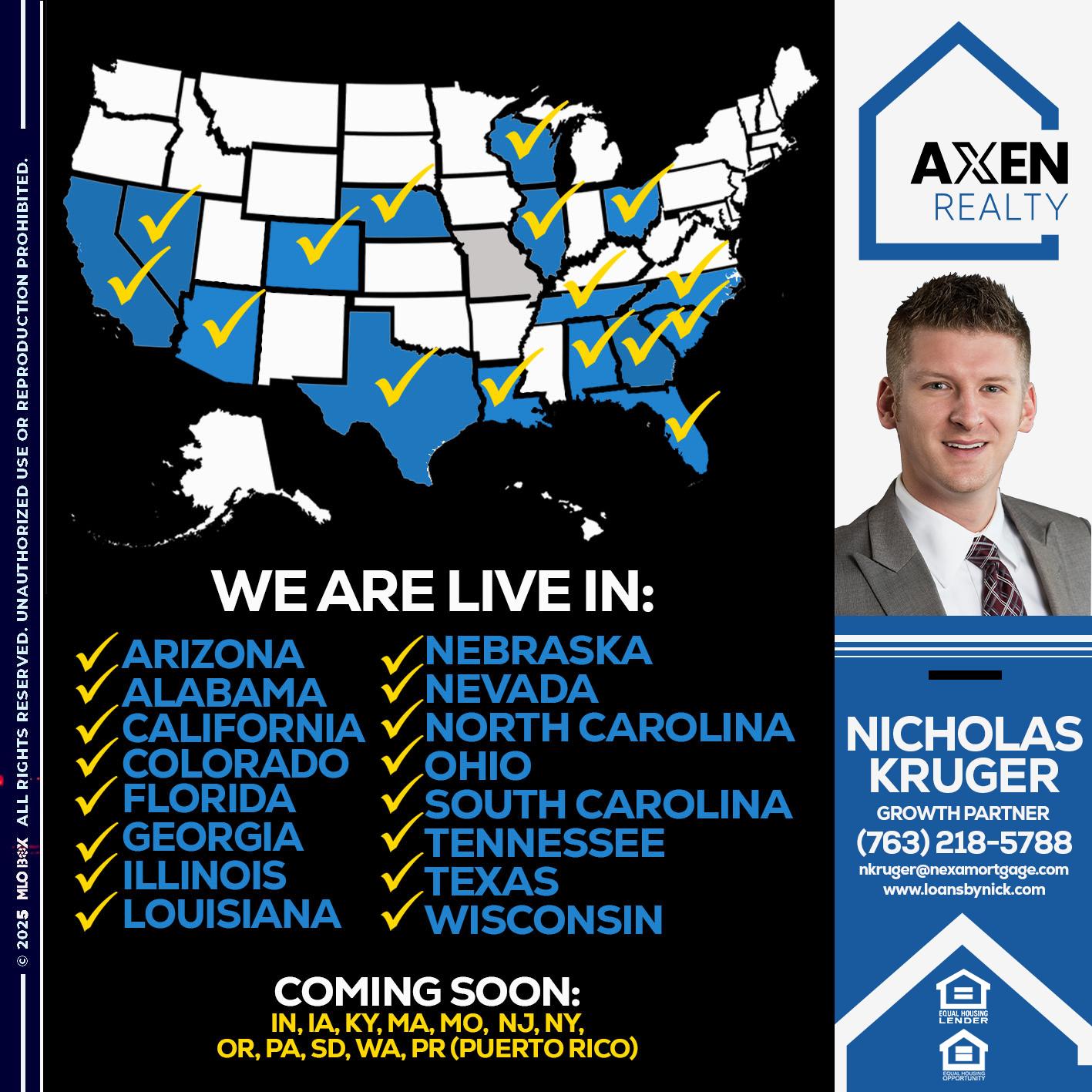 Illinois unlocked - Nicholas Kruger -Loan Officer Illinois unlocked - Nicholas Kruger -Loan Officer