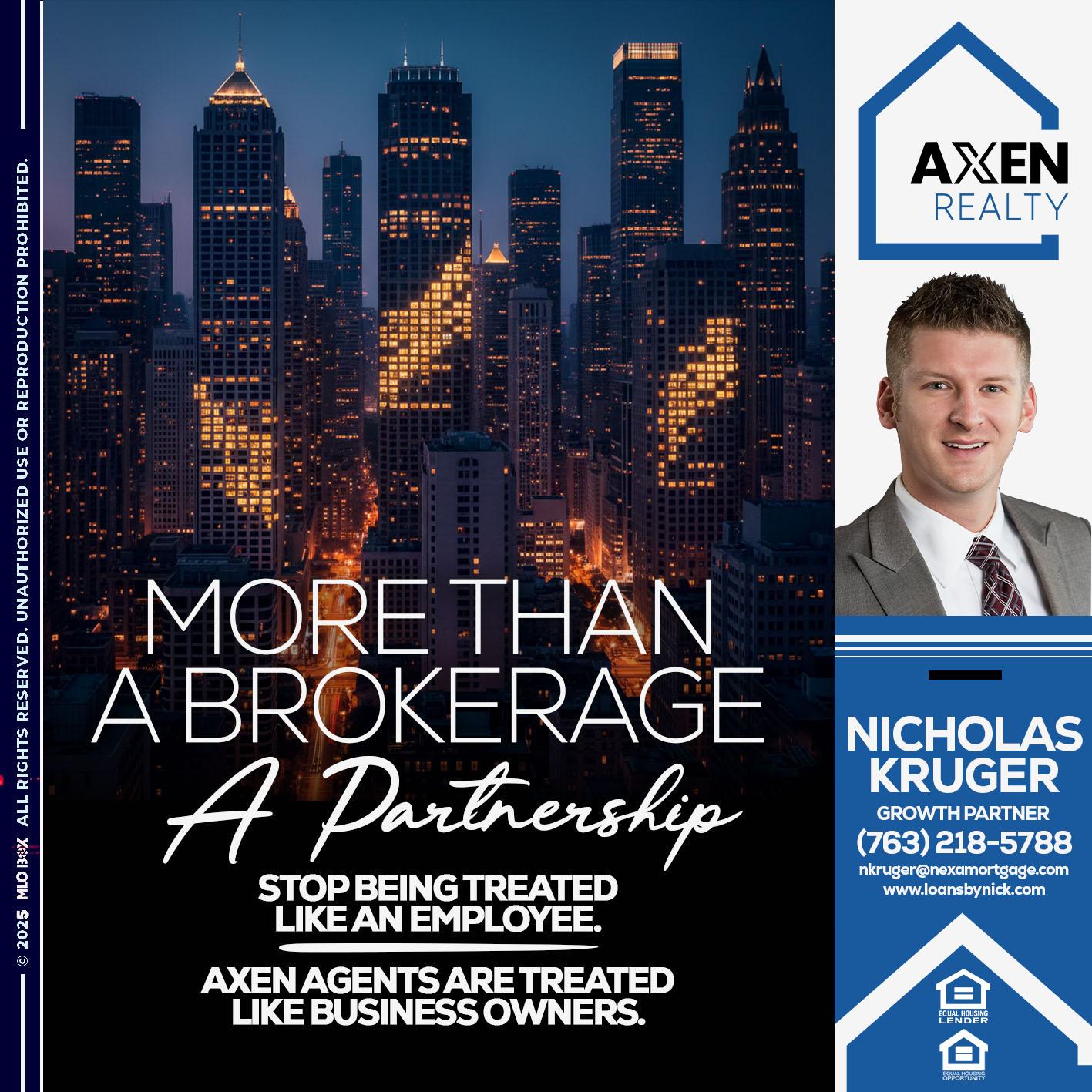 MORE THAN - Nicholas Kruger -Loan Officer