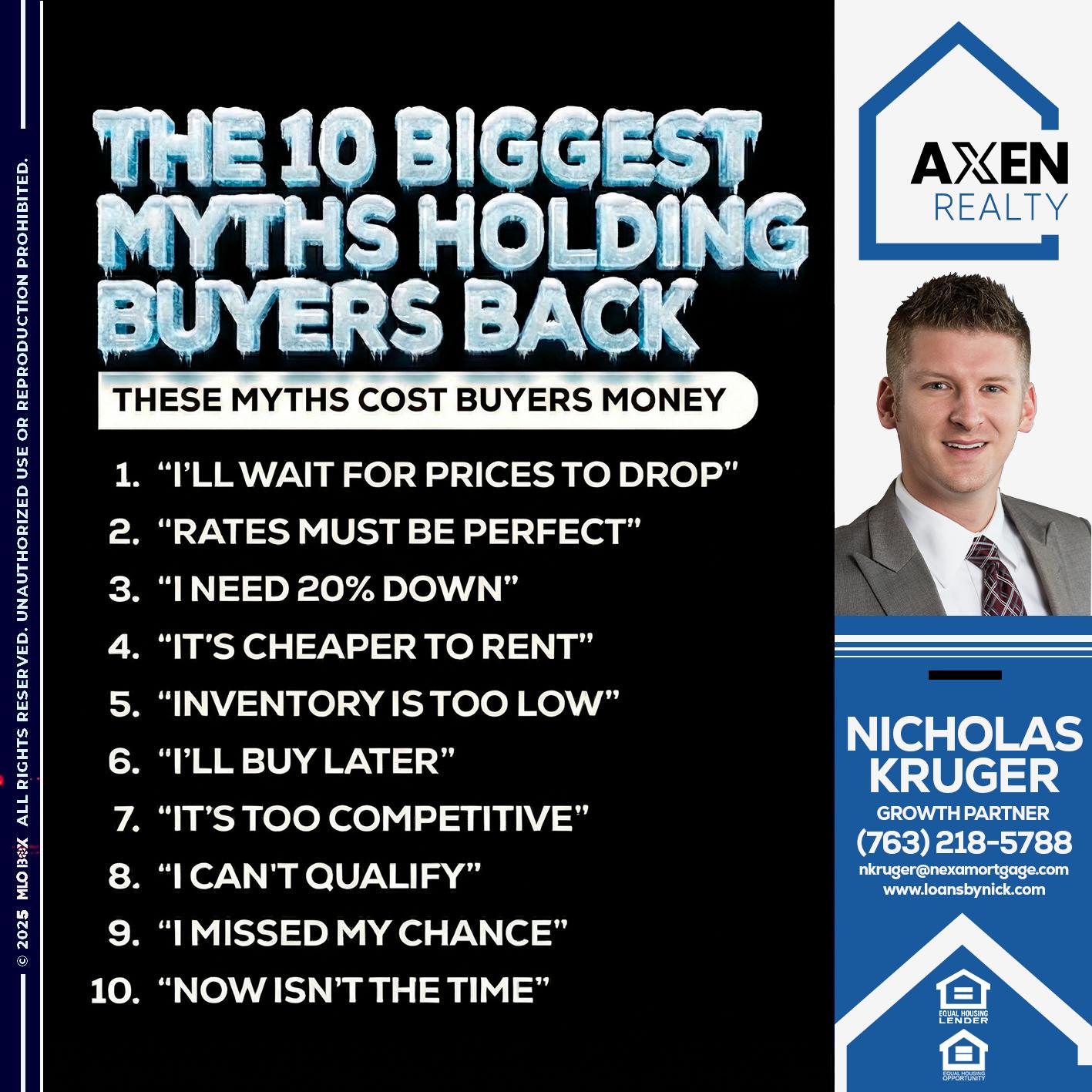 the 10 biggest - Nicholas Kruger -Loan Officer