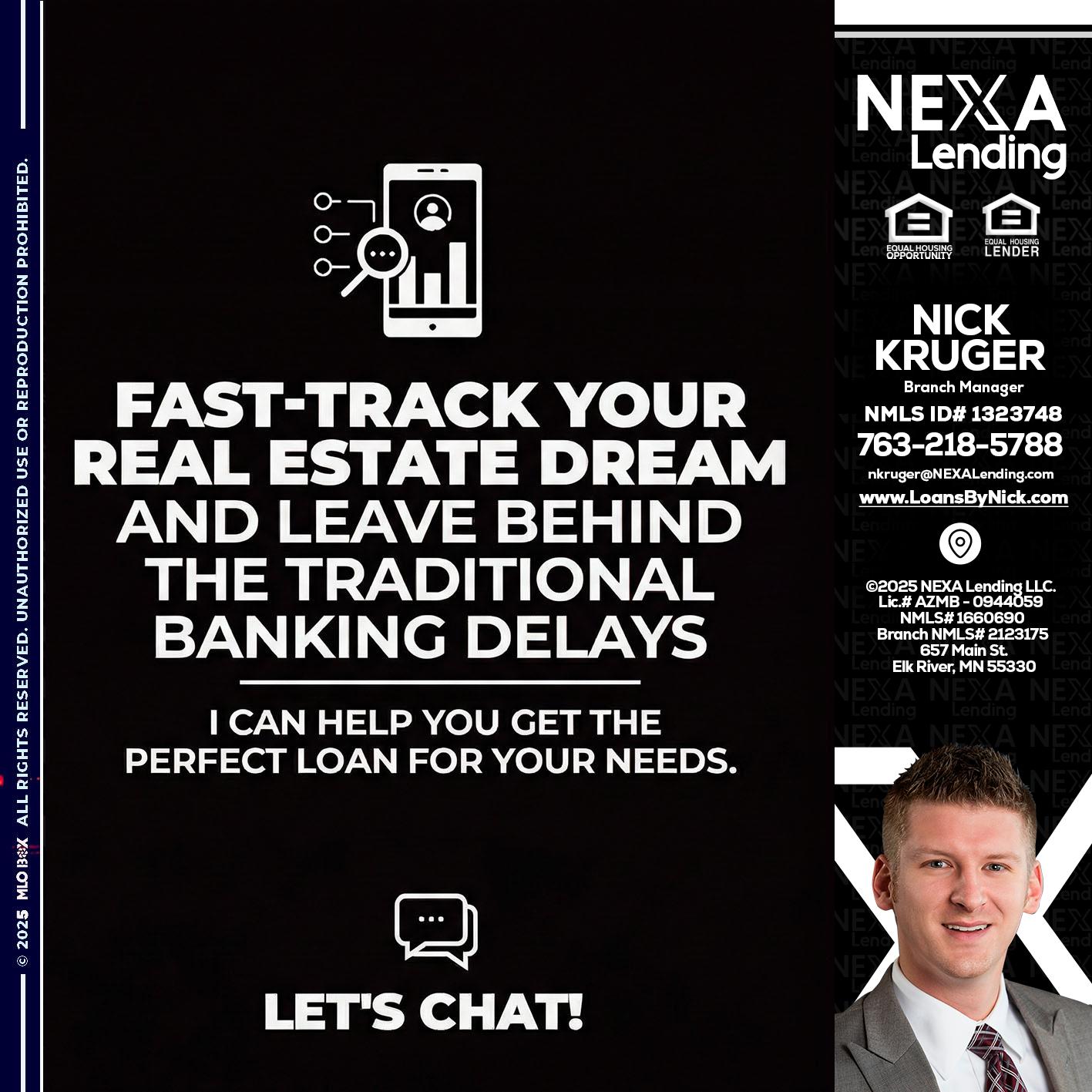 FAST TRACK - Nicholas Kruger -Loan Officer