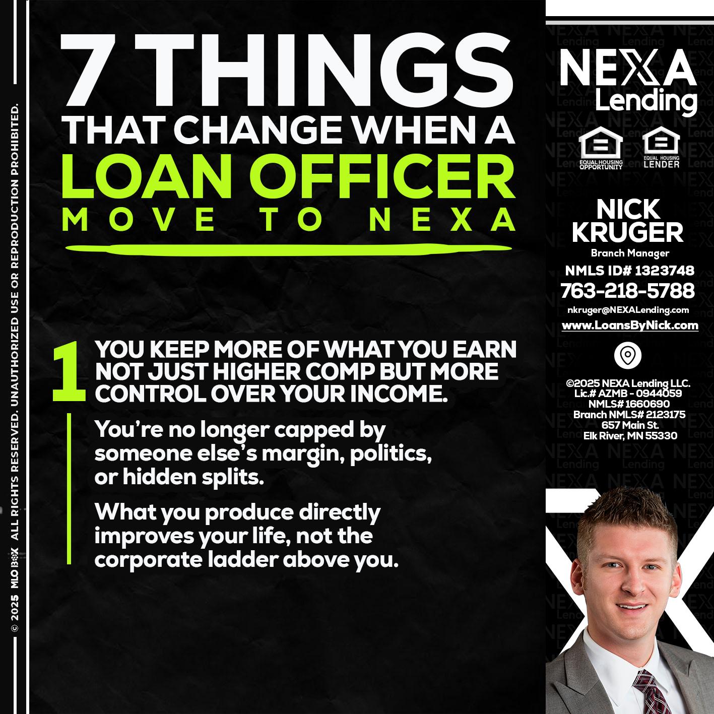 7 THINGS (1) - Nicholas Kruger -Loan Officer