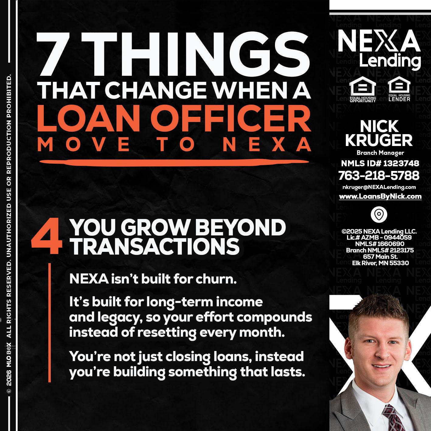 7 THINGS (4) - Nicholas Kruger -Loan Officer