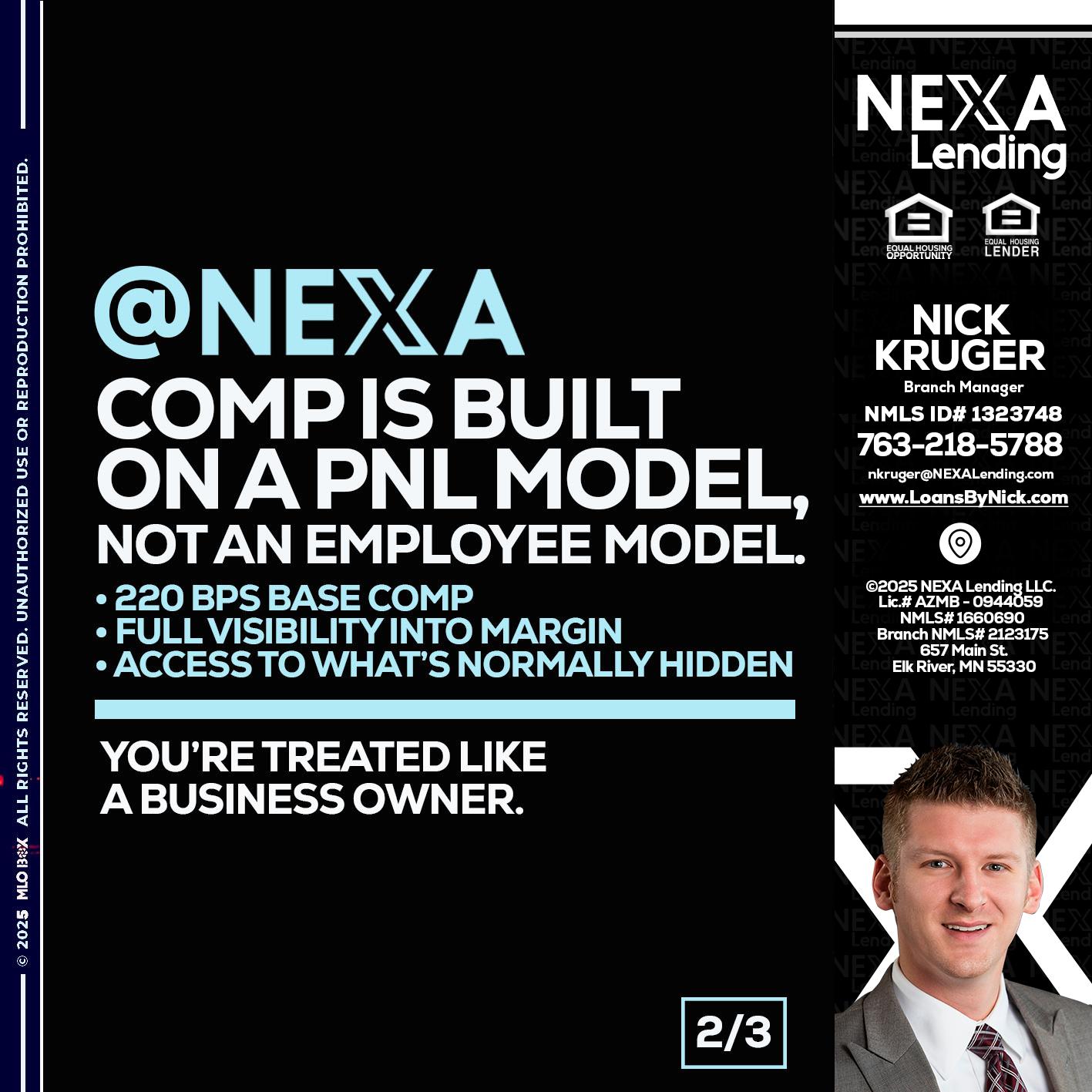 2 OF 3 - Nicholas Kruger -Loan Officer