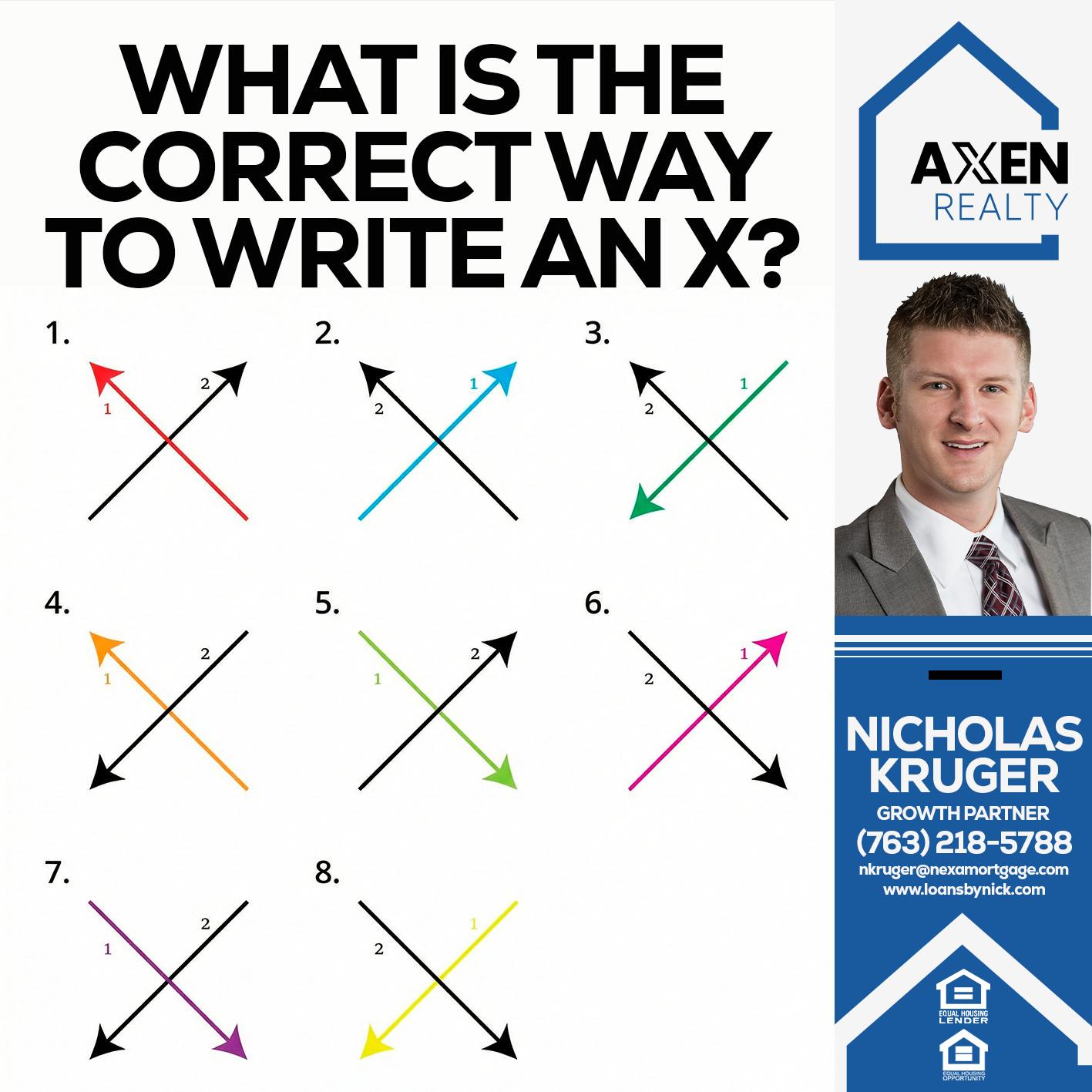 what is the correct - Nicholas Kruger -Loan Officer