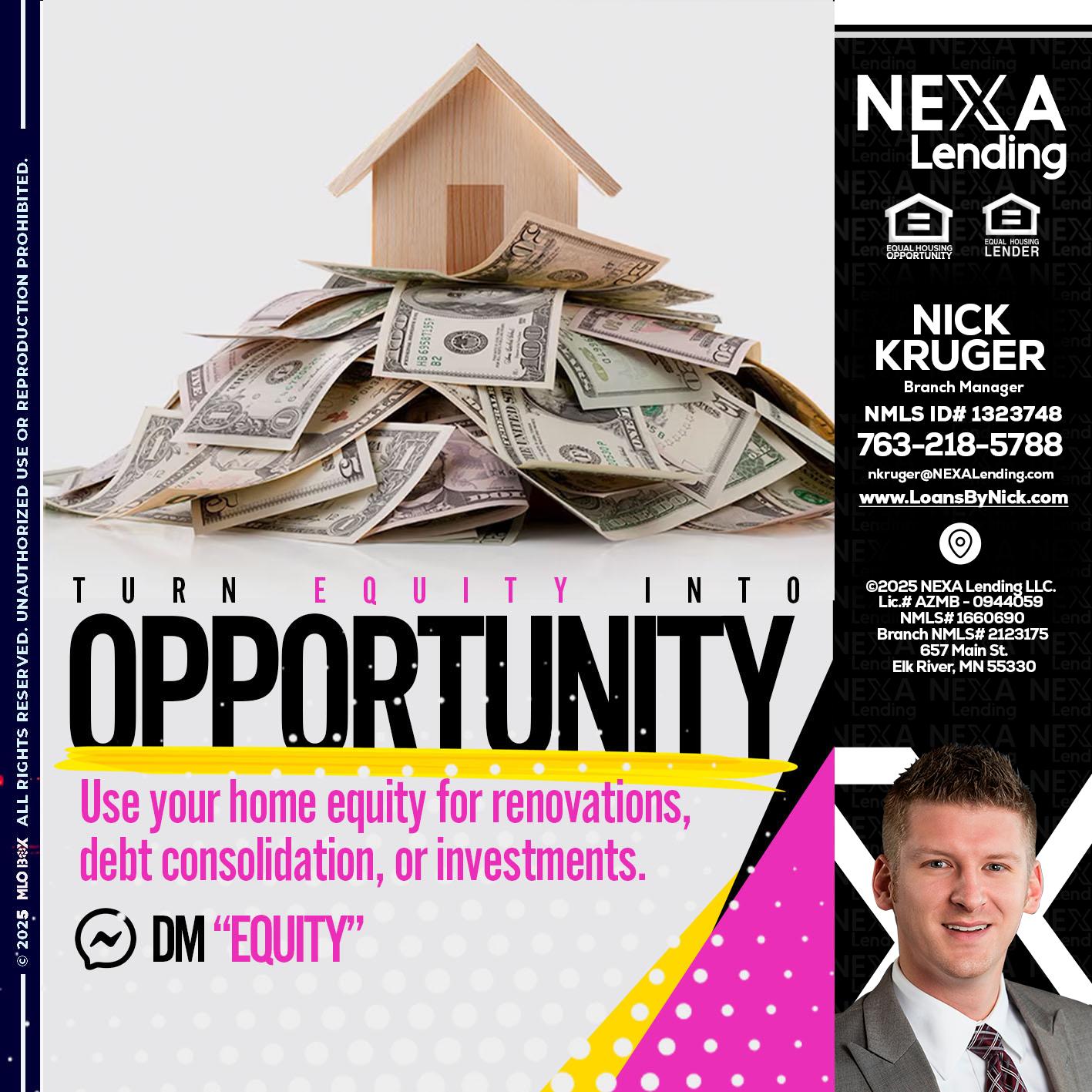 opportunity - Nicholas Kruger -Loan Officer
