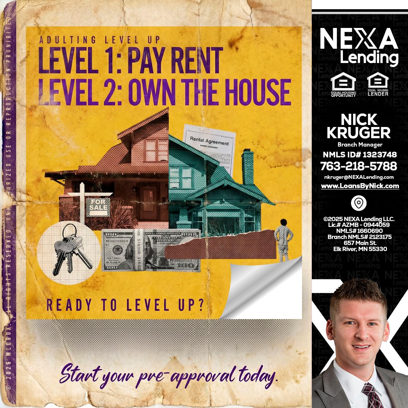 LEVEL 1 - Nicholas Kruger -Loan Officer