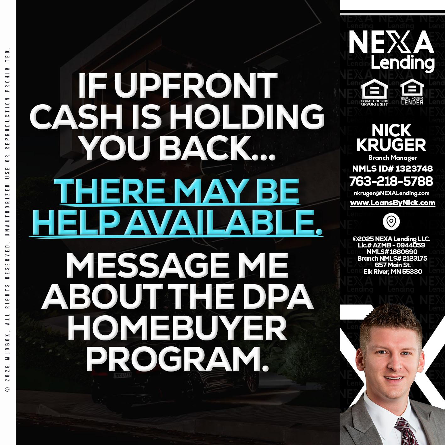 IF UPFRONT - Nicholas Kruger -Loan Officer