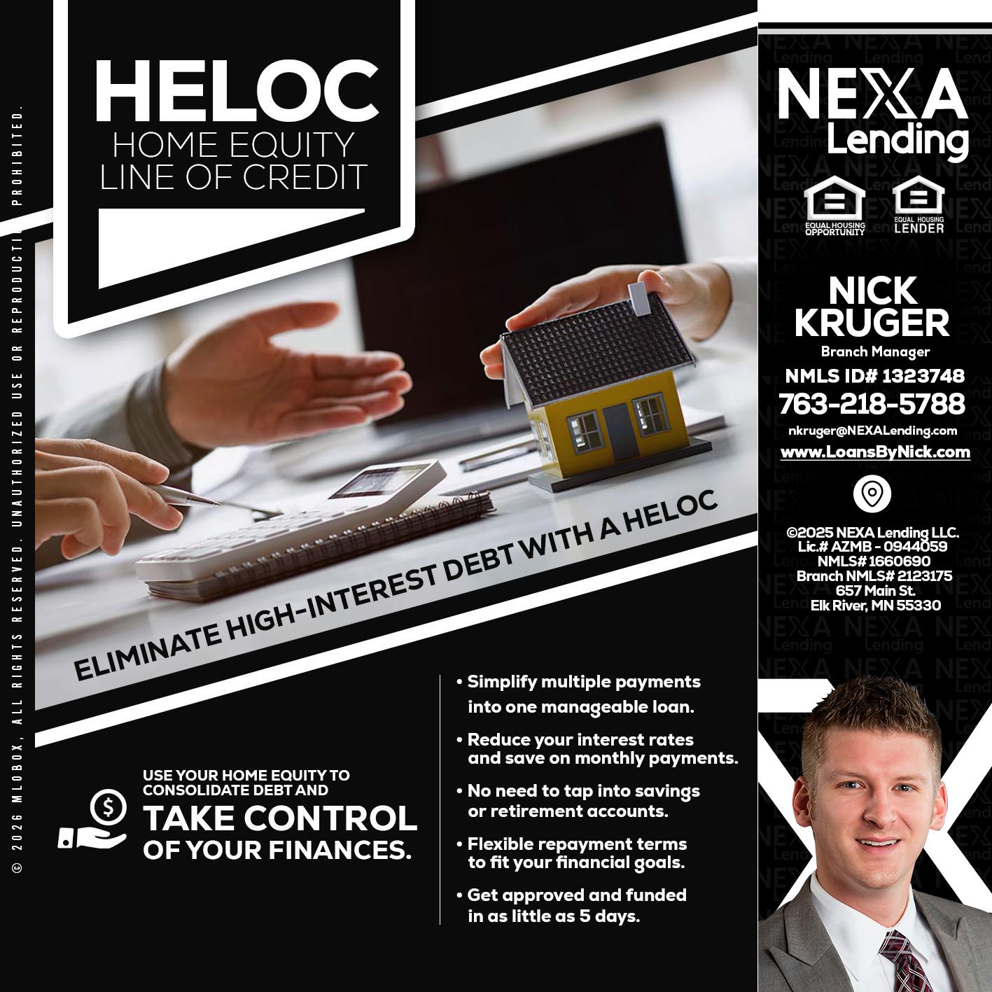 HELOC - Nicholas Kruger -Loan Officer