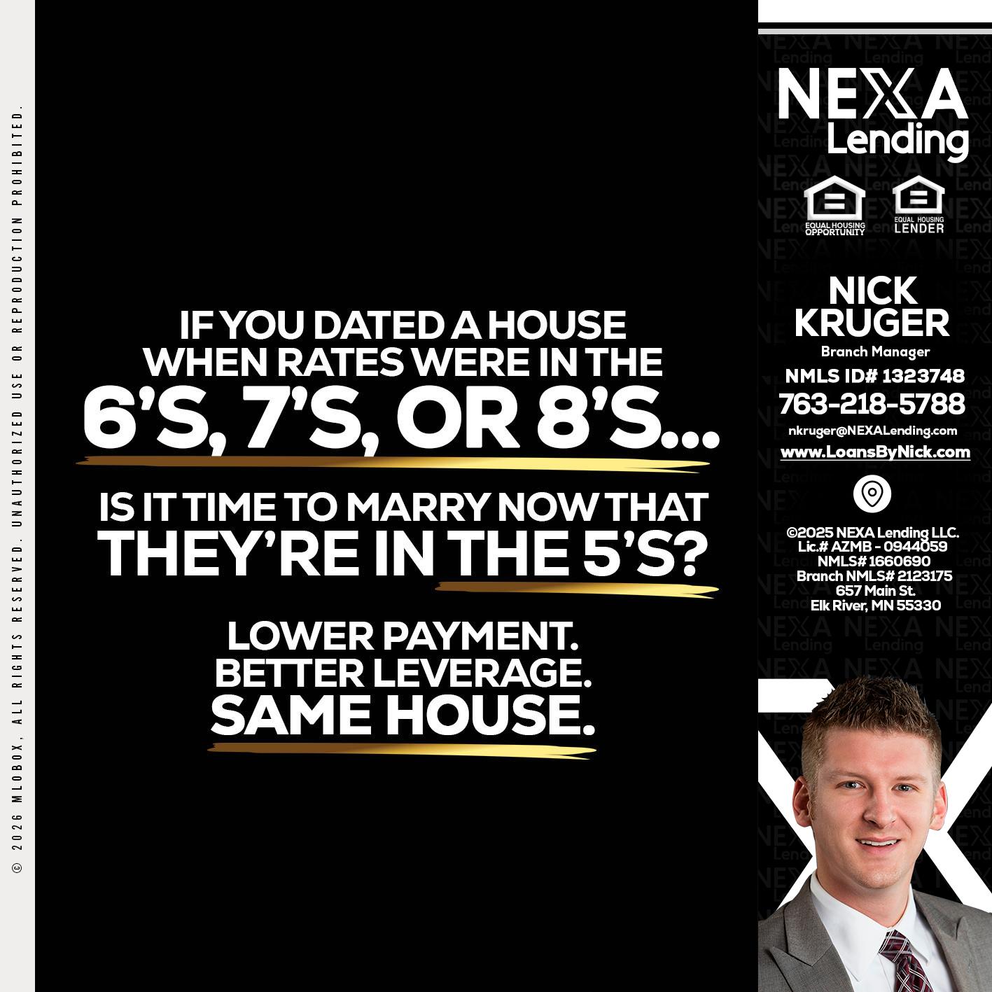 if you dated a house - Nicholas Kruger -Loan Officer