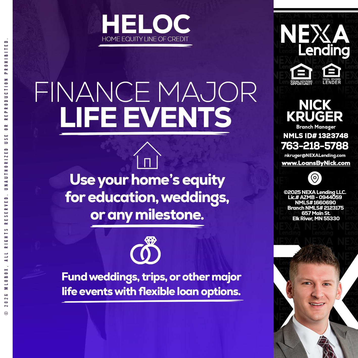 HELOC - Nicholas Kruger -Loan Officer