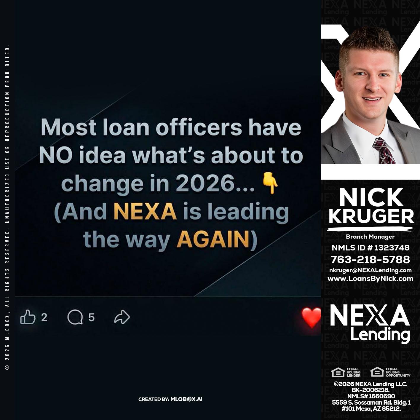 most loan officers - Nicholas Kruger -Loan Officer