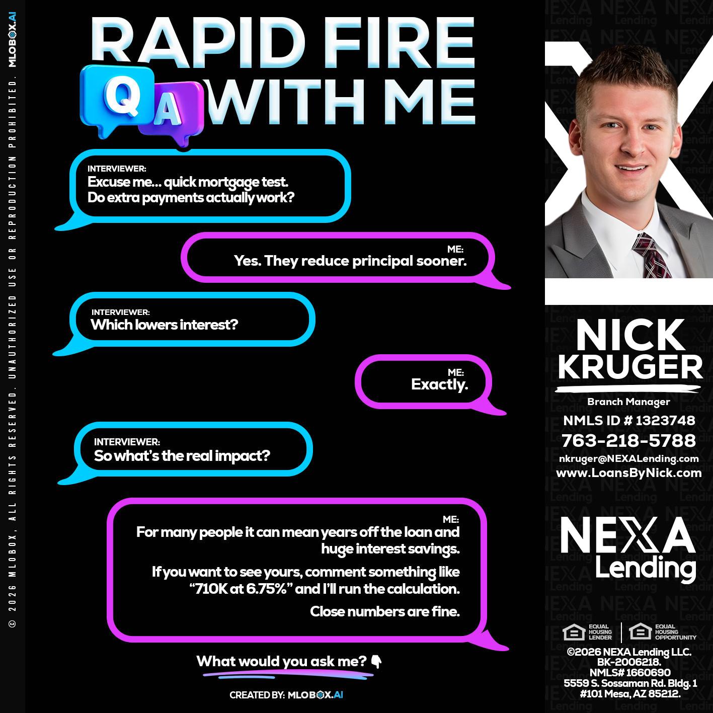 RAPID QA - Nicholas Kruger -Loan Officer